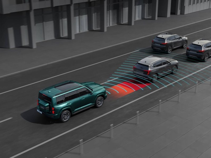 HAVAL H9, Кептелісте жүру көмекшісі