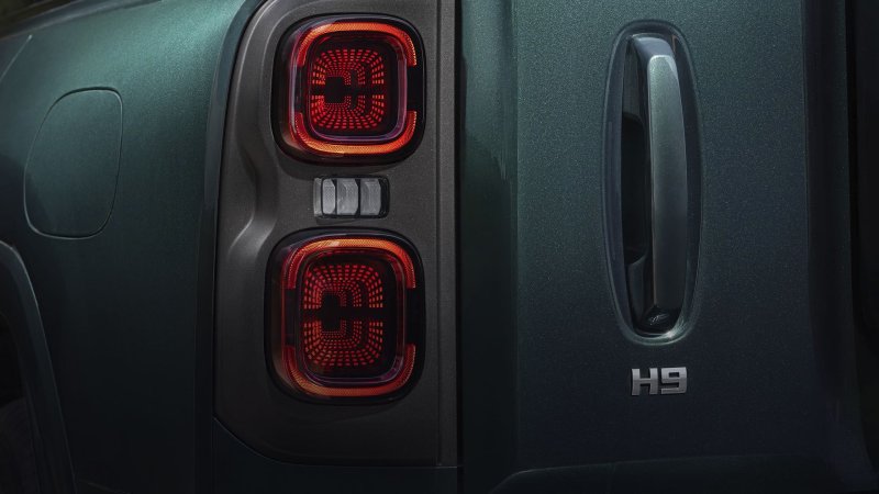HAVAL H9, Жарықдиодты артқы шамдар